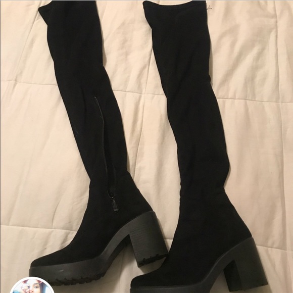 topshop over the knee boots